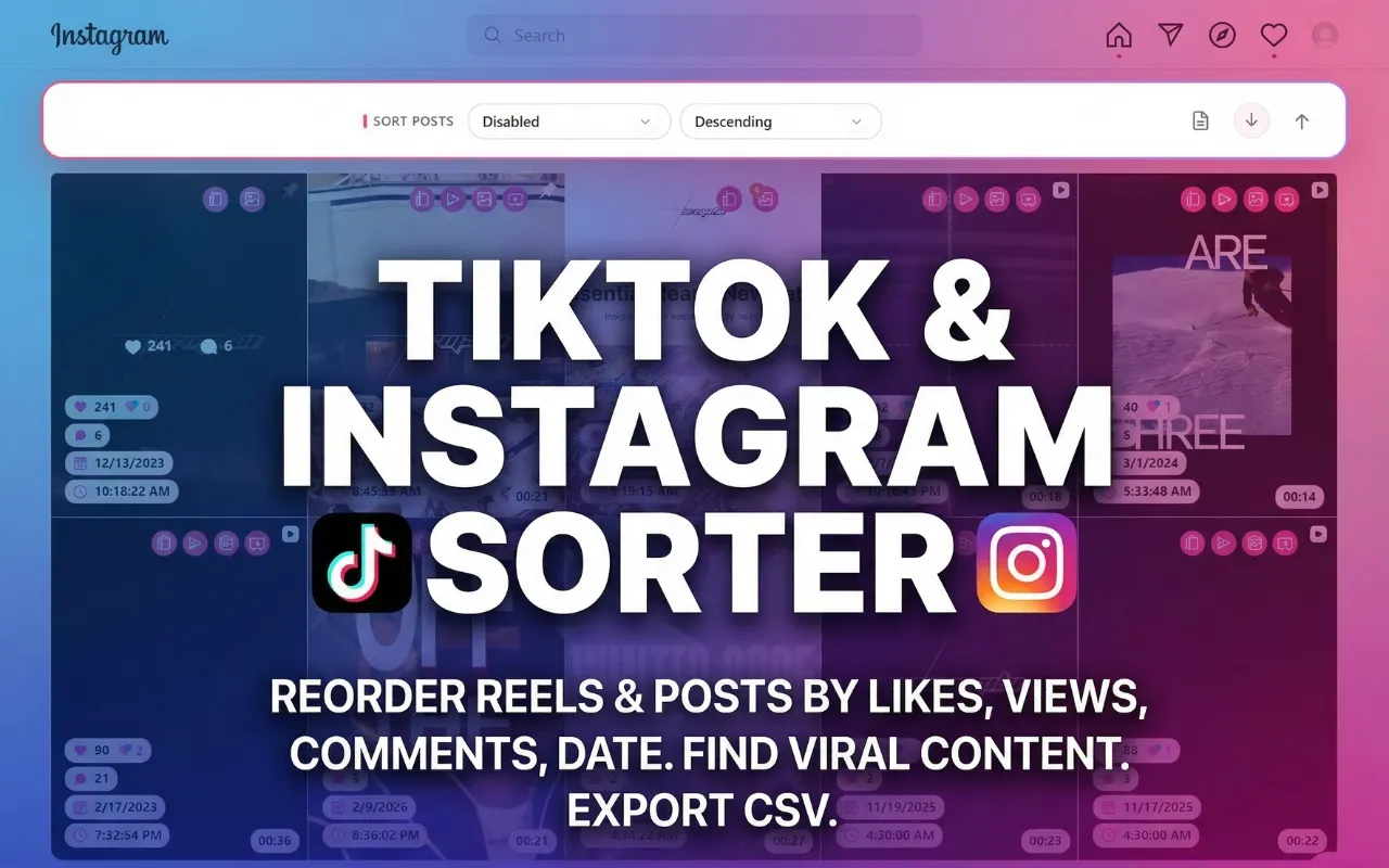 Sort Feed install and setup preview